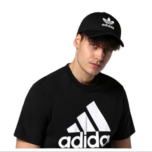 Adidas unisex black cap!! Nwot - Picture 3 of 11